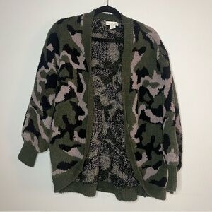 Camo Cardigan